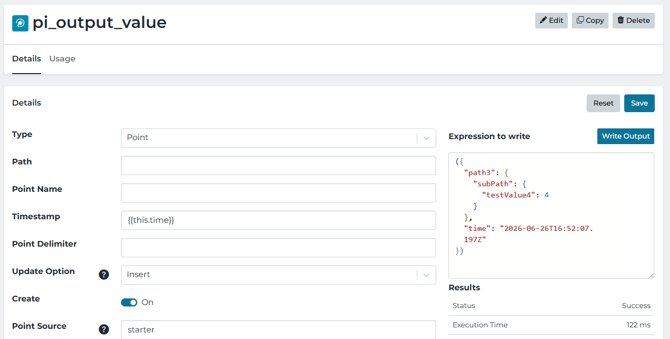 PI DA Write Option 4
