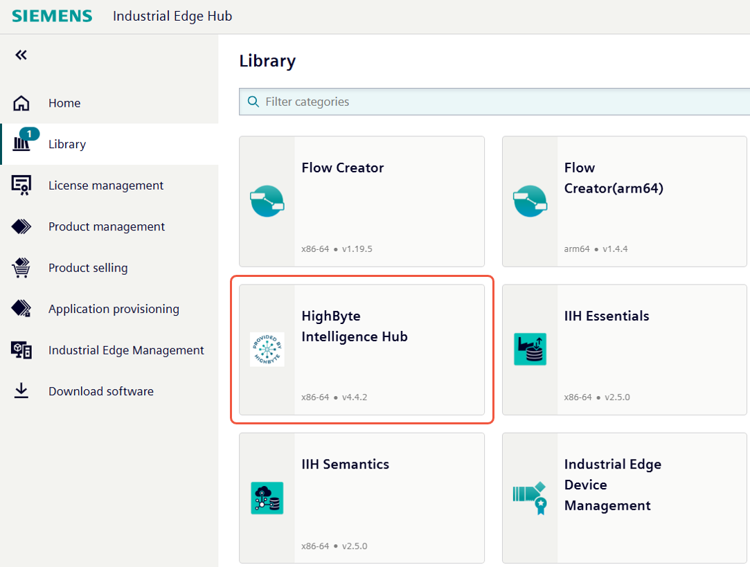 Intelligence Hub in IE Hub Library