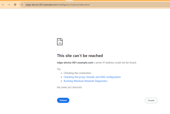 Example of broken link